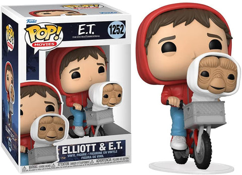 E.T. 40th Anniversary Elliot with E.T. in Bike Basket Pop! Vinyl Figure