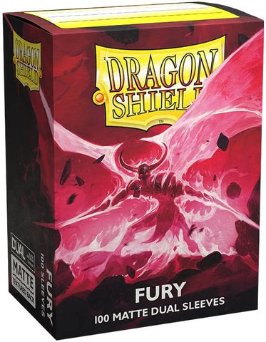 Dragon Shield Sleeves: Matte Dual SS (100) Fury