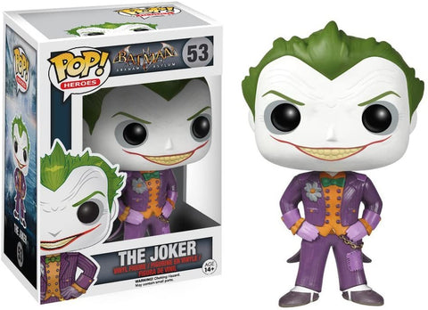 Batman Arkham Asylum The Joker Pop! Vinyl Figure