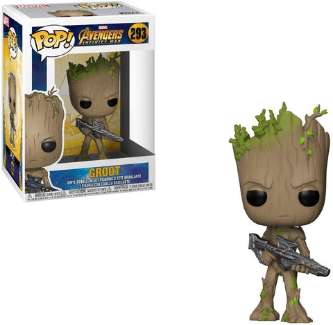 Avengers: Infinity War Teen Groot with Gun Pop! Vinyl Figure