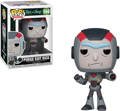 Rick and Morty Purge Suit Rick Pop! Vinyl Figure