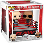 WWE The Rock Vs. Stone Cold in Wrestling Ring Pop!