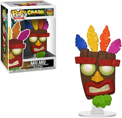 Crash Bandicoot Aku Aku Pop! Vinyl Figure