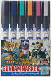 GMS125 Gundam Marker Gundam Metallic Marker Set 2 (6 Colors)