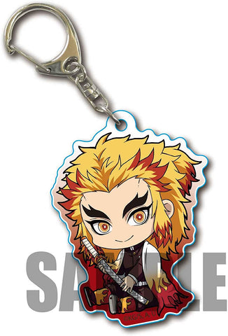 Kyojuro Rengoku Gyugyu Acrylic Keychain