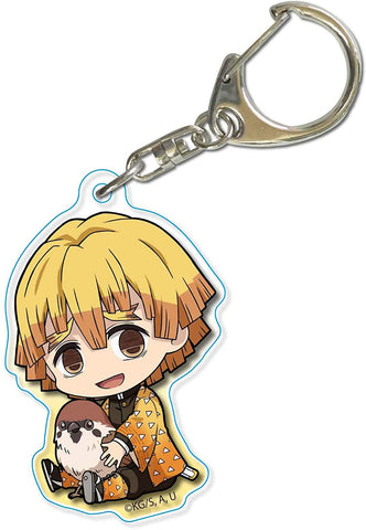 Zenitsu Agatsuma Gyugyu Acrylic Keychain