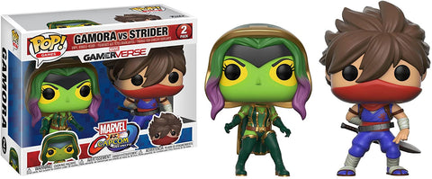 Marvel Vs Capcom Gamora VS Strider Pop! Vinyl 2-Pack