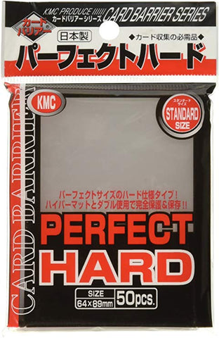 Card Sleeves: Japanese Perfect Size Hard Clear (50)