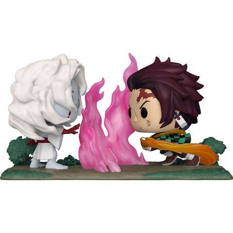 Demon Slayer Tanjiro vs. Rui Pop! Vinyl Moment