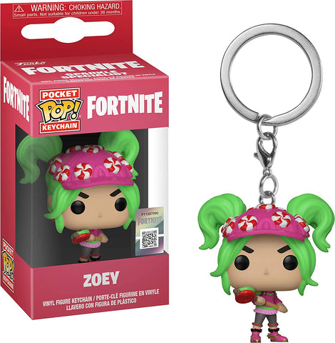 Fortnite Zoey Pocket Pop! Key Chain