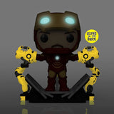 Iron Man 2 Iron Man MK IV with Gantry GitD 6-Inch Deluxe Pop! Vinyl Figure - Previews Exclusive