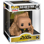 Black Adam on Throne Deluxe Pop! Vinyl Figure