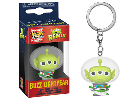 Pixar 25th Anniversary Alien Remix Buzz Pocket Pop! Key Chain