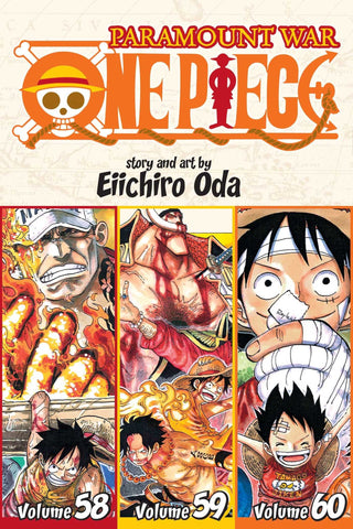 One Piece Omnibus Edition Vol 20 (58, 59 & 60) Paramount War