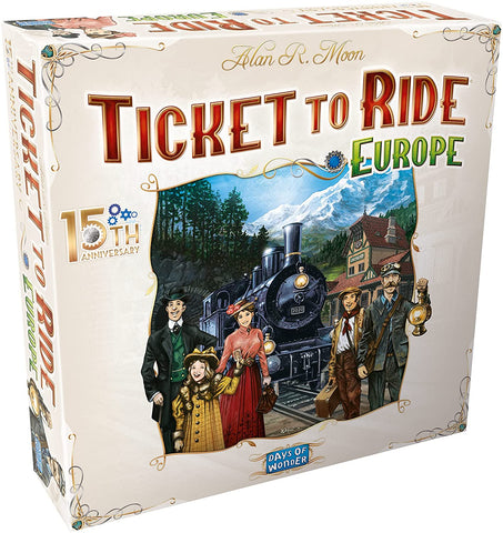 Ticket to Ride: Europe - 15th Anniversary Deluxe Edition