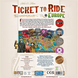 Ticket to Ride: Europe - 15th Anniversary Deluxe Edition