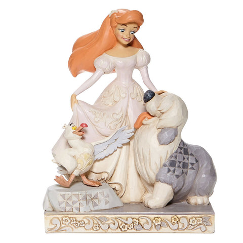 Disney Traditions Little Mermaid White Woodland Ariel Spirited Siren by Jim Shore Statue