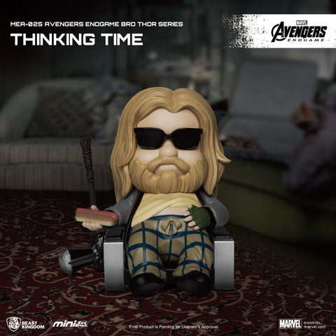 Marvel Avengers Endgame Bro Thor Series: Thinking Time Mini Egg Attack Figure