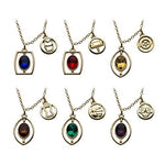 Avengers 6-Piece Infinity Stone Necklace Set