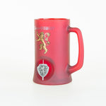 Game Of Thrones Lannister Logo 3D Rotating Emblem Red Stein