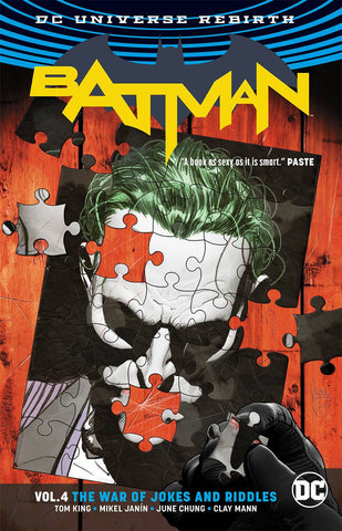 Batman Vol 04 The War Of Jokes & Riddles (Rebirth)