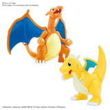 Pokemon Charizard & Dragonite Model Kit Set