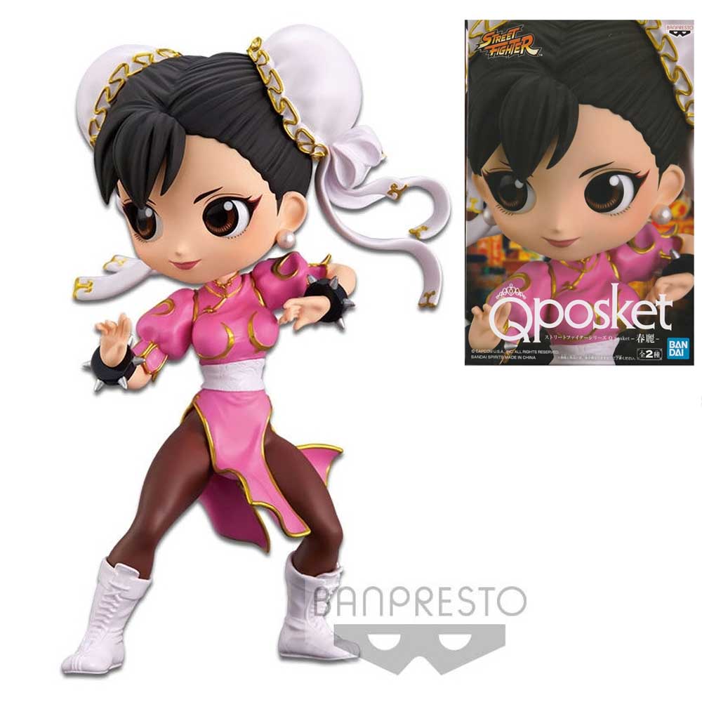 Figura Q Posket Street Fighter Chun-Li - Banpresto