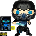 Mortal Kombat 2021 Sub-Zero GitD Pop! Vinyl Figure -EE Exclusive