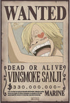 ONE PIECE - Wanted Poster: Sanji New World
