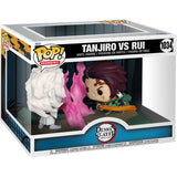 Demon Slayer Tanjiro vs. Rui Pop! Vinyl Moment