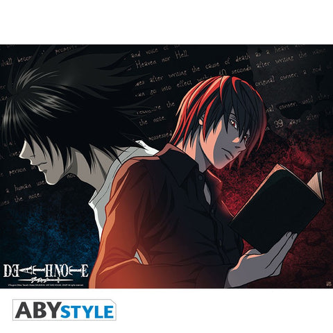 DEATH NOTE Poster L VS Light