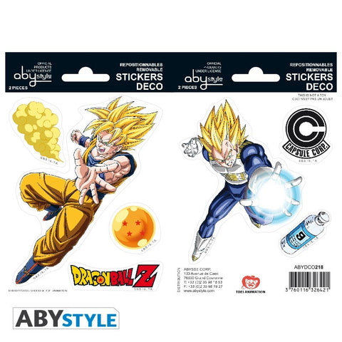 DRAGON BALL Z - Goku & Vegeta Stickers