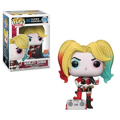 Rebirth Harley Quinn with Boombox Pop! PX exclusive