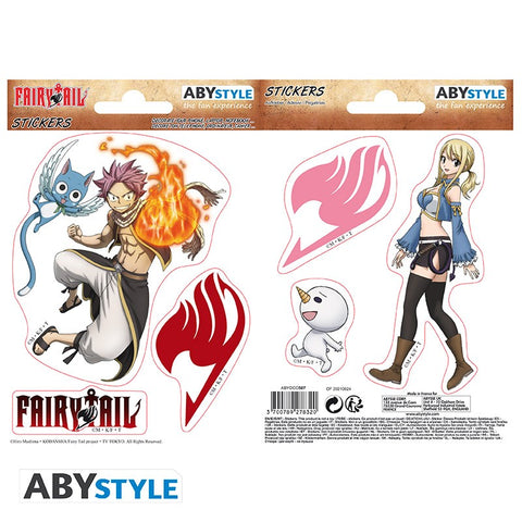 FAIRY TAIL - Natsu and Lucy Stickers