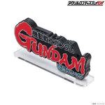Gundam Char's Counter Attack Logo Display
