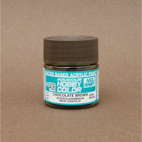H037 Aqueous Hobby Colors (10ml) Wood Brown (Gloss)