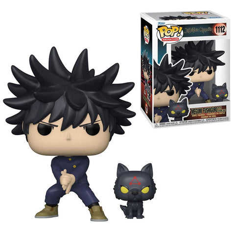 Jujutsu Kaisen Megumi Fushiguro with Dog Pop! Vinyl Figure