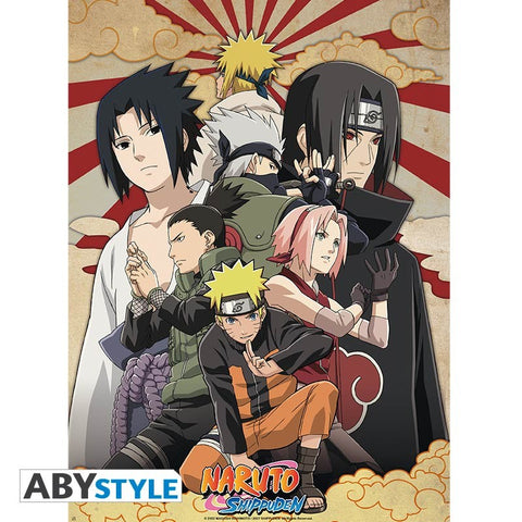 NARUTO SHIPPUDEN Poster Shippuden Group 2