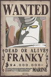 ONE PIECE - Wanted Poster: Franky New World