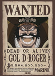 ONE PIECE - Wanted Poster: Gold Roger