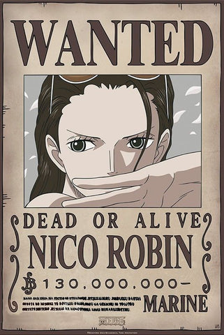 ONE PIECE - Wanted Poster: Robin New World