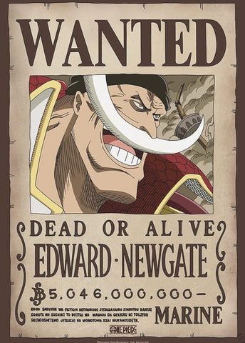 ONE PIECE - Wanted Poster: Whitebeard