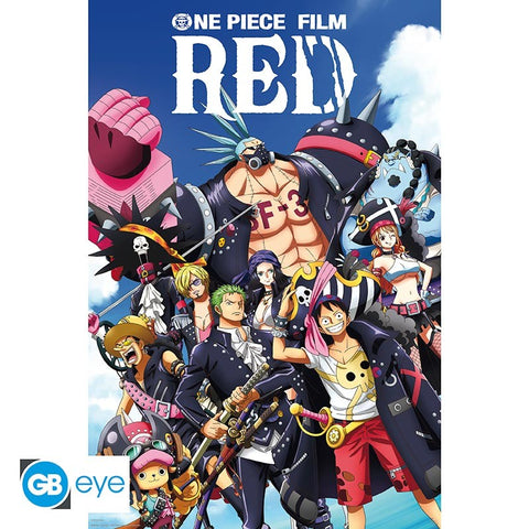 ONE PIECE: Film Red Poster "Full Crew"