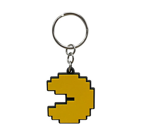 Pac-Man PVC Keychain