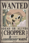 ONE PIECE - Wanted Poster: Chopper New World