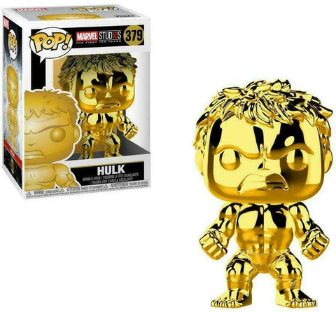 Marvel Studio's 10th Anniversary Chrome Hulk Pop! Vinyl Figure