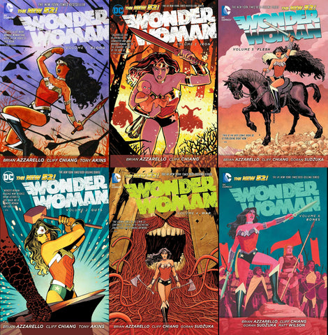 Wonder Woman by Azzarello Paperback Bundle