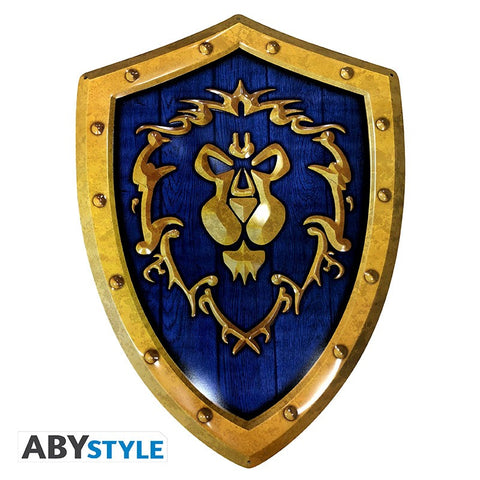 WORLD OF WARCRAFT - Metal plate "Alliance Shield"