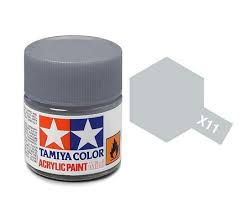 Tamiya Acrylic (10ml) Gloss X-11 Chrome Silver