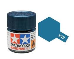 Tamiya Acrylic (10ml) Gloss X-13 Metallic Blue